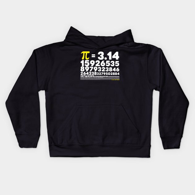 pi number 3.14 Kids Hoodie by ElTope5